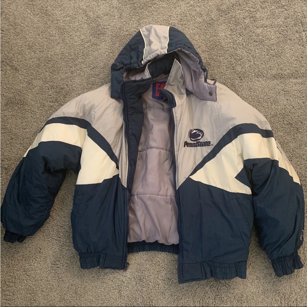 Pro Player 90’s Vintage Penn State Nittany Lions Jacket Coat Puffer Men’s Medium